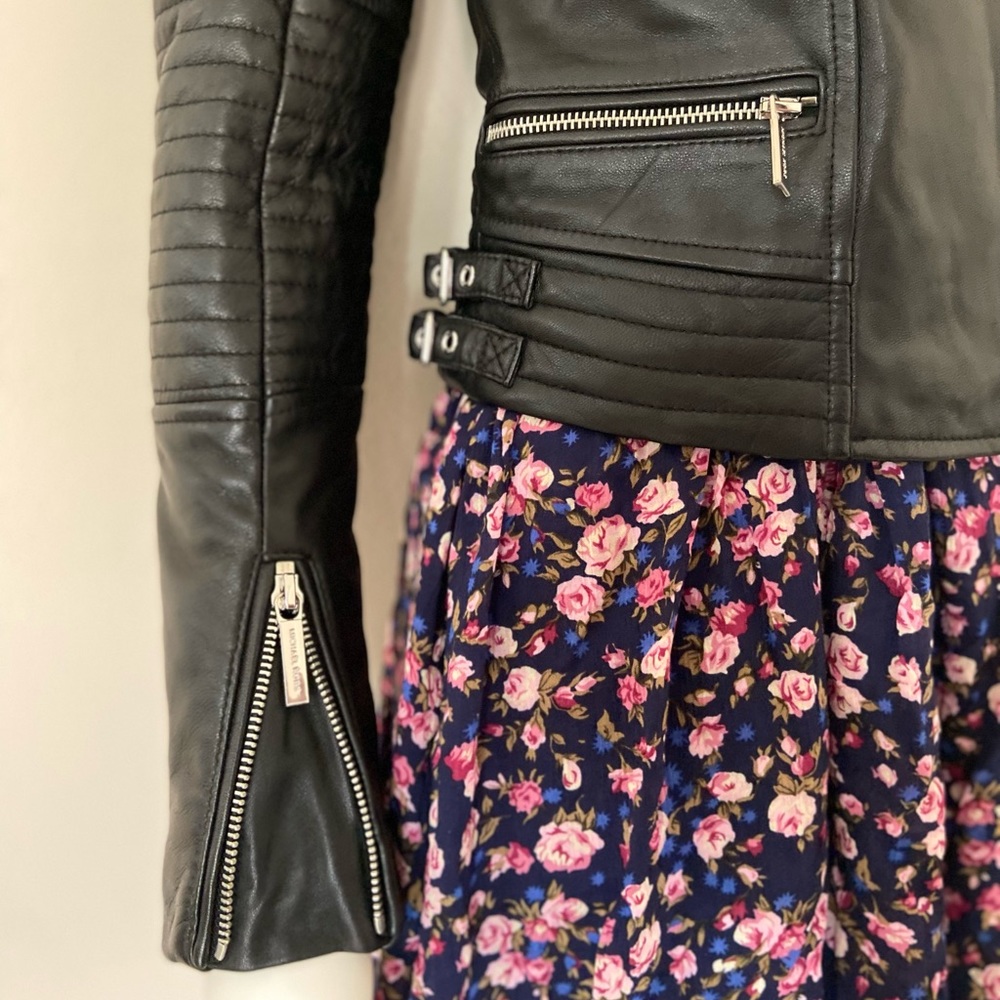Michael kors leather jacket - Picture 2 of 5